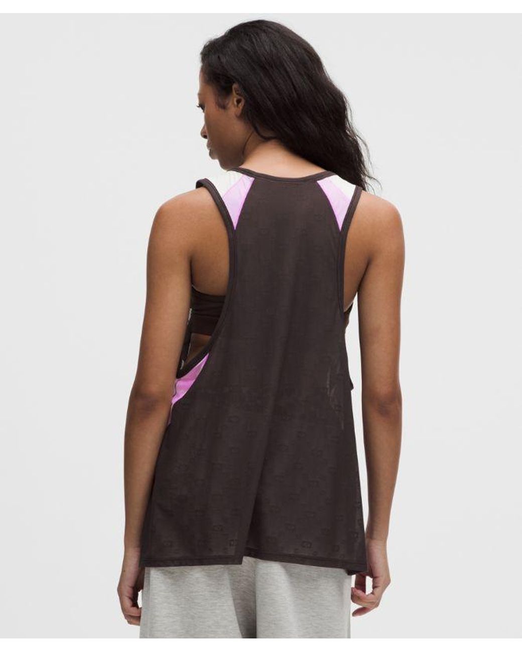 lululemon athletica White – Ganni X Jacquard Tank Top – – Size Medium