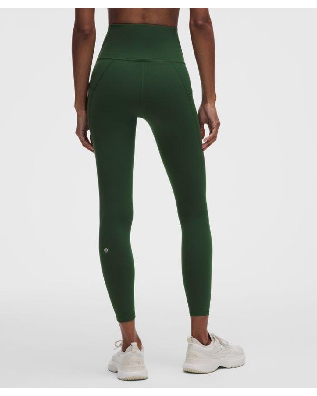 lululemon athletica Green – Wunder Train High-Rise Tight Leggings With Pockets – 25" – – Size 4