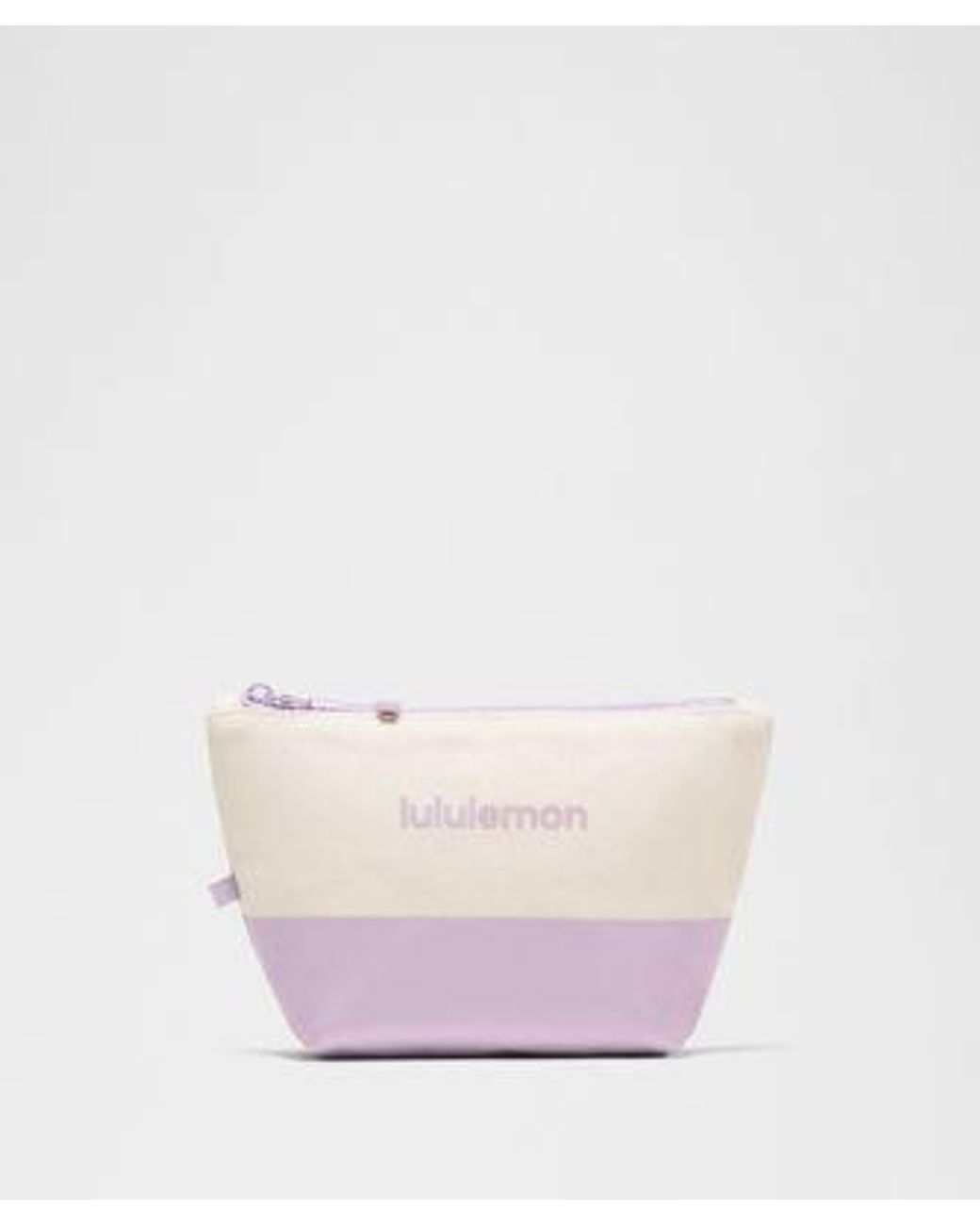 lululemon athletica Pink – Canvas Pouch Bag Mini Wordmark –