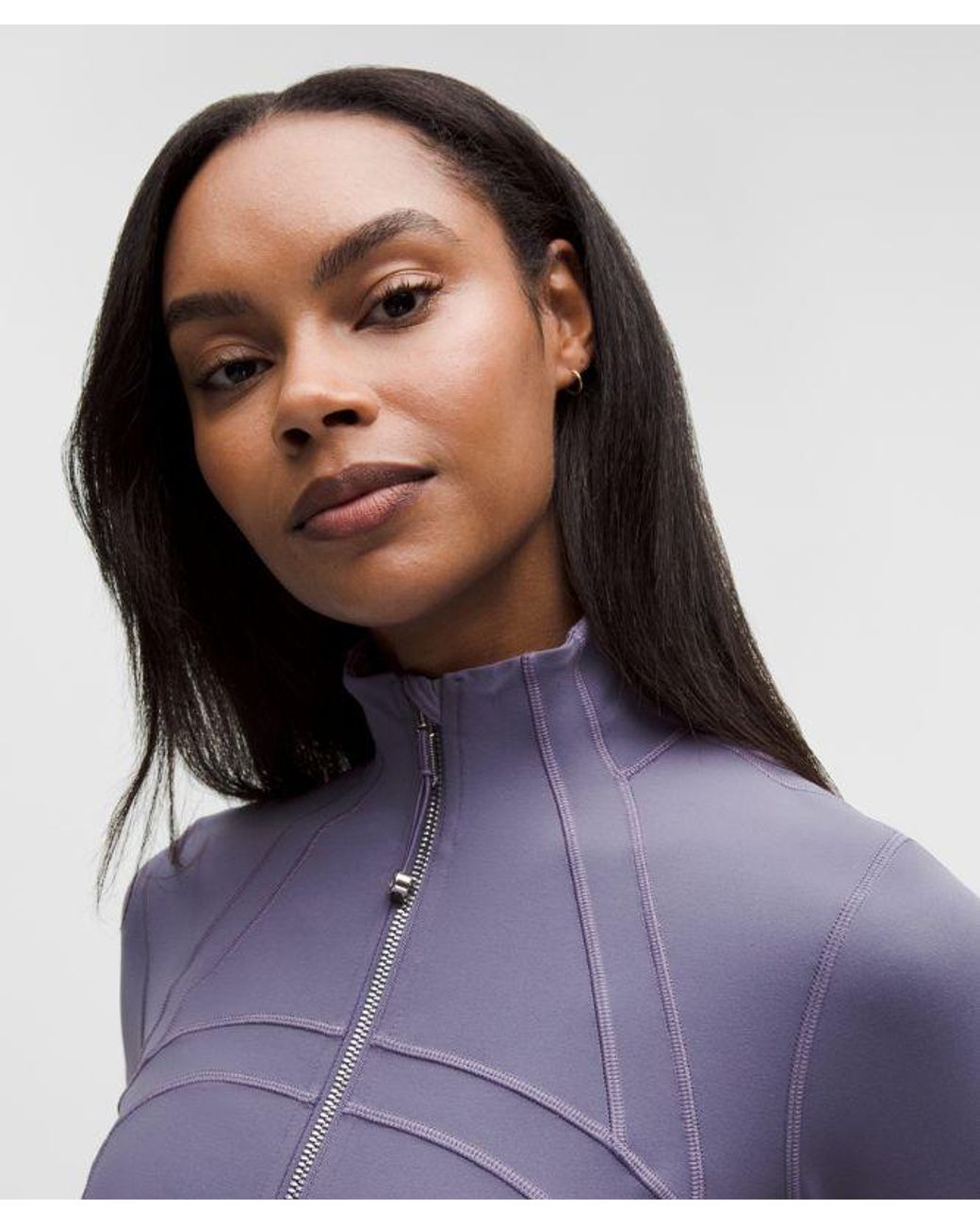 lululemon athletica Purple Define Cropped Jacket