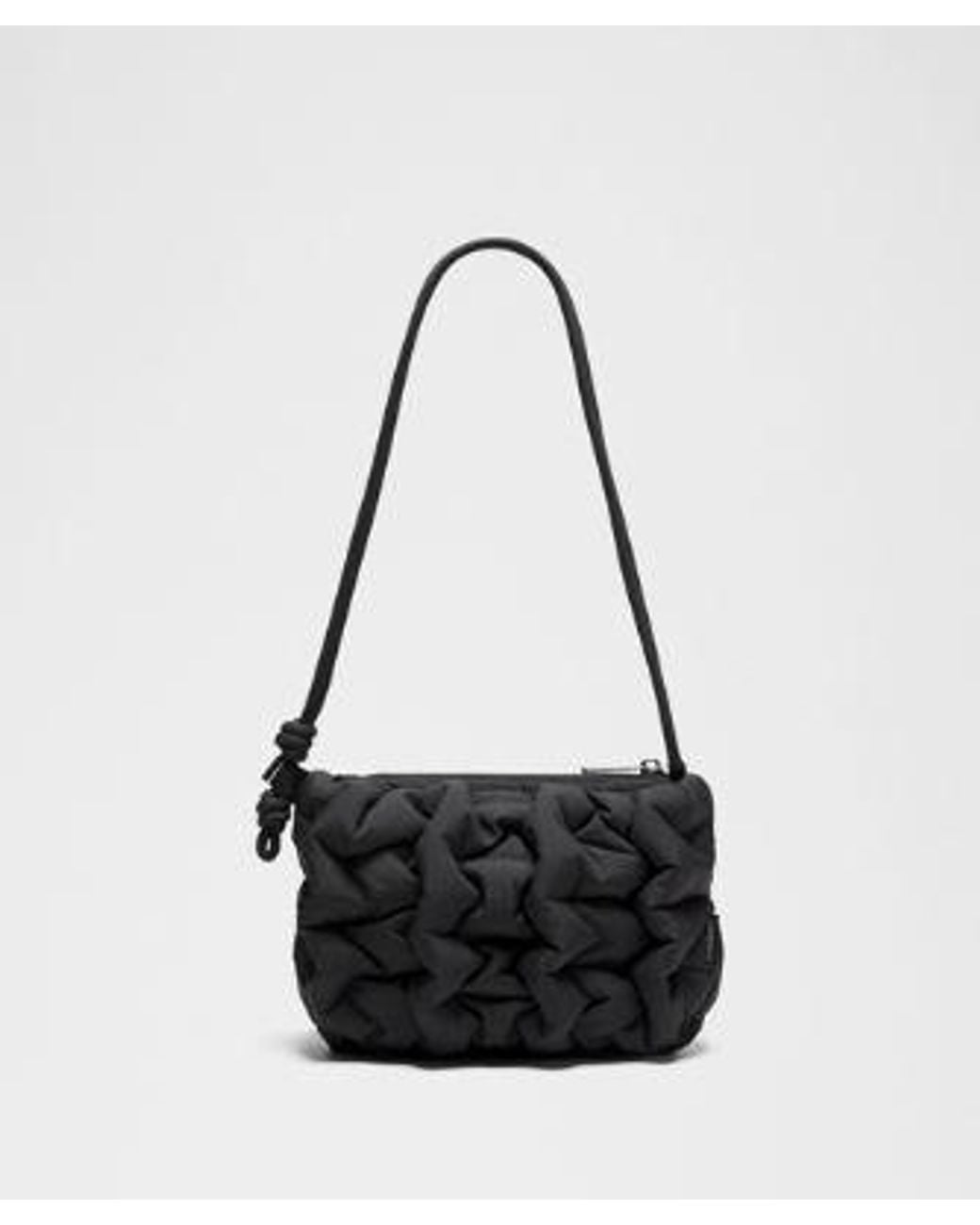 lululemon athletica Black Quilty Puff Small Crossbody Bag 2.4L