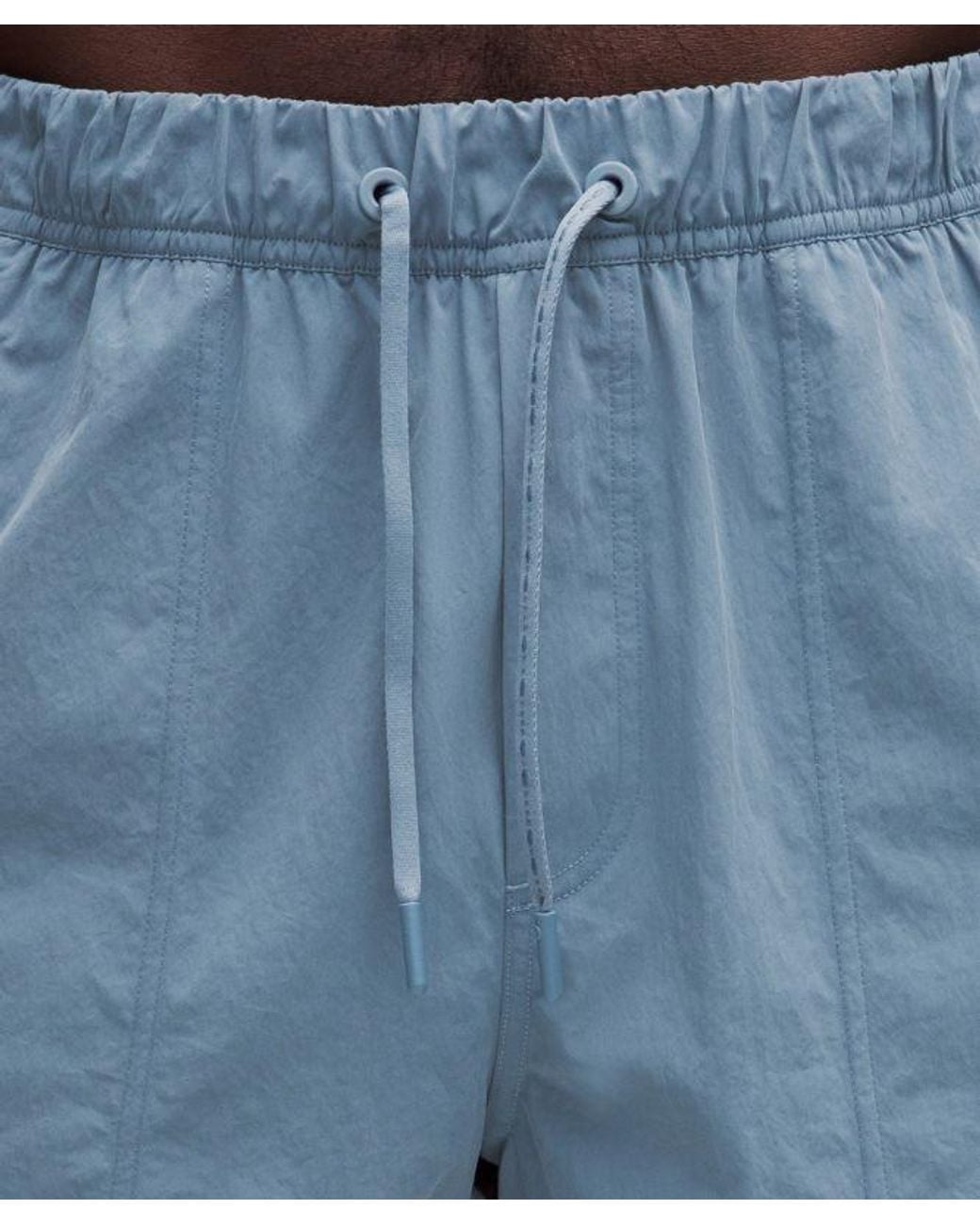lululemon athletica Blue Beach To Trail Lined Short 5" for men