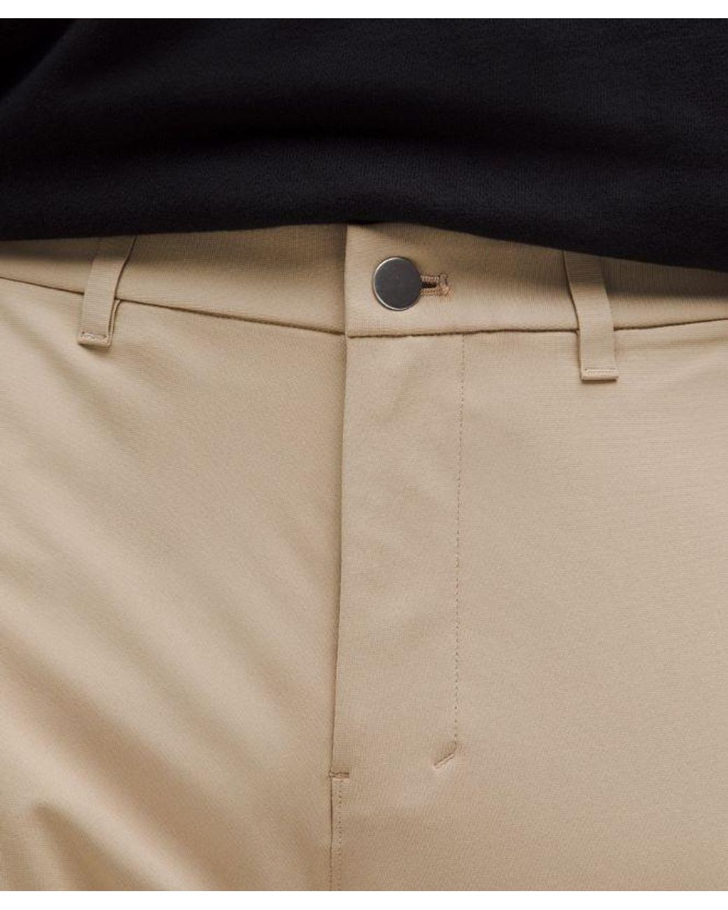 lululemon athletica Black Abc Slim-Fit Trouser 34L for men