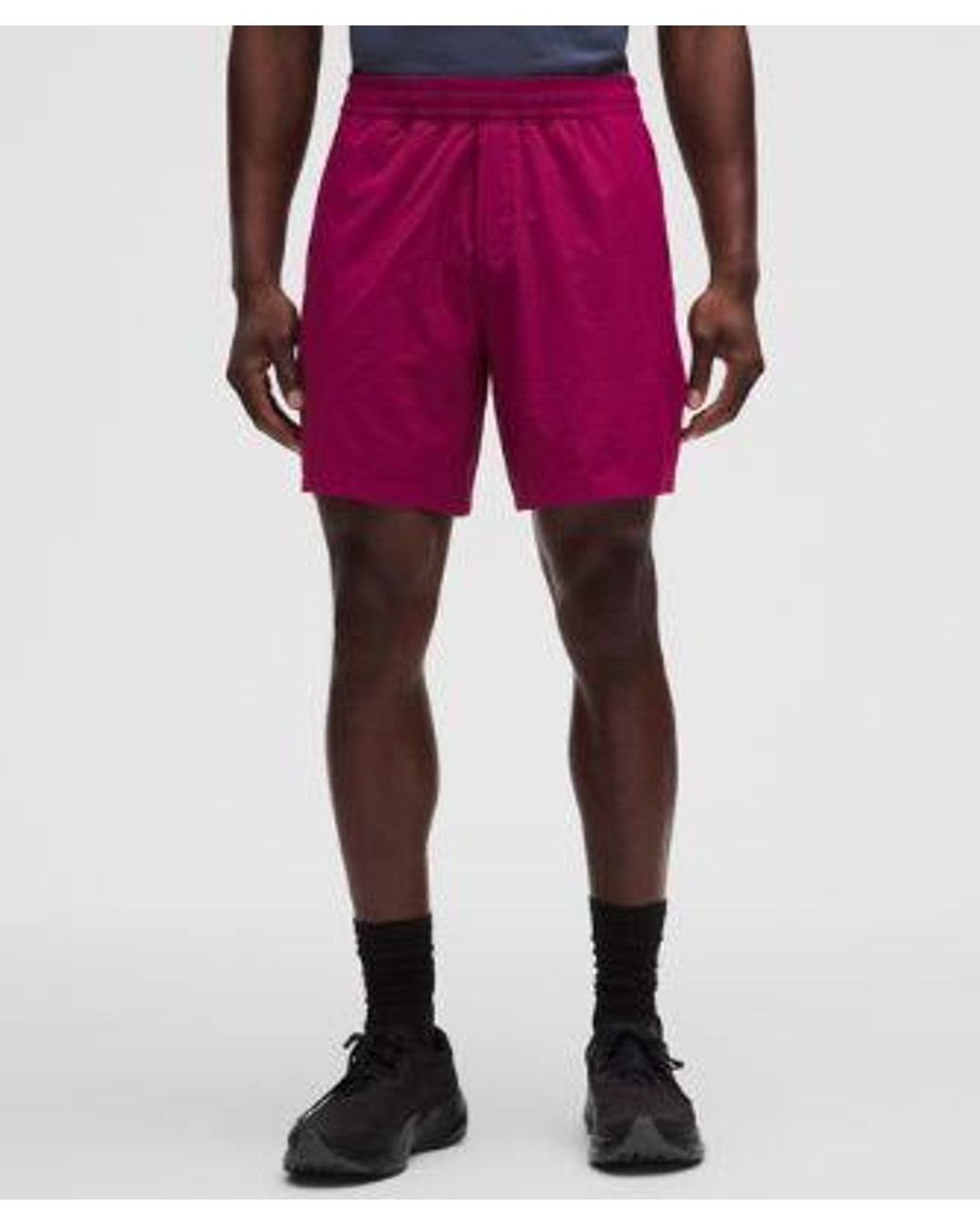 lululemon athletica Blue Pace Breaker Linerless Short 7" for men