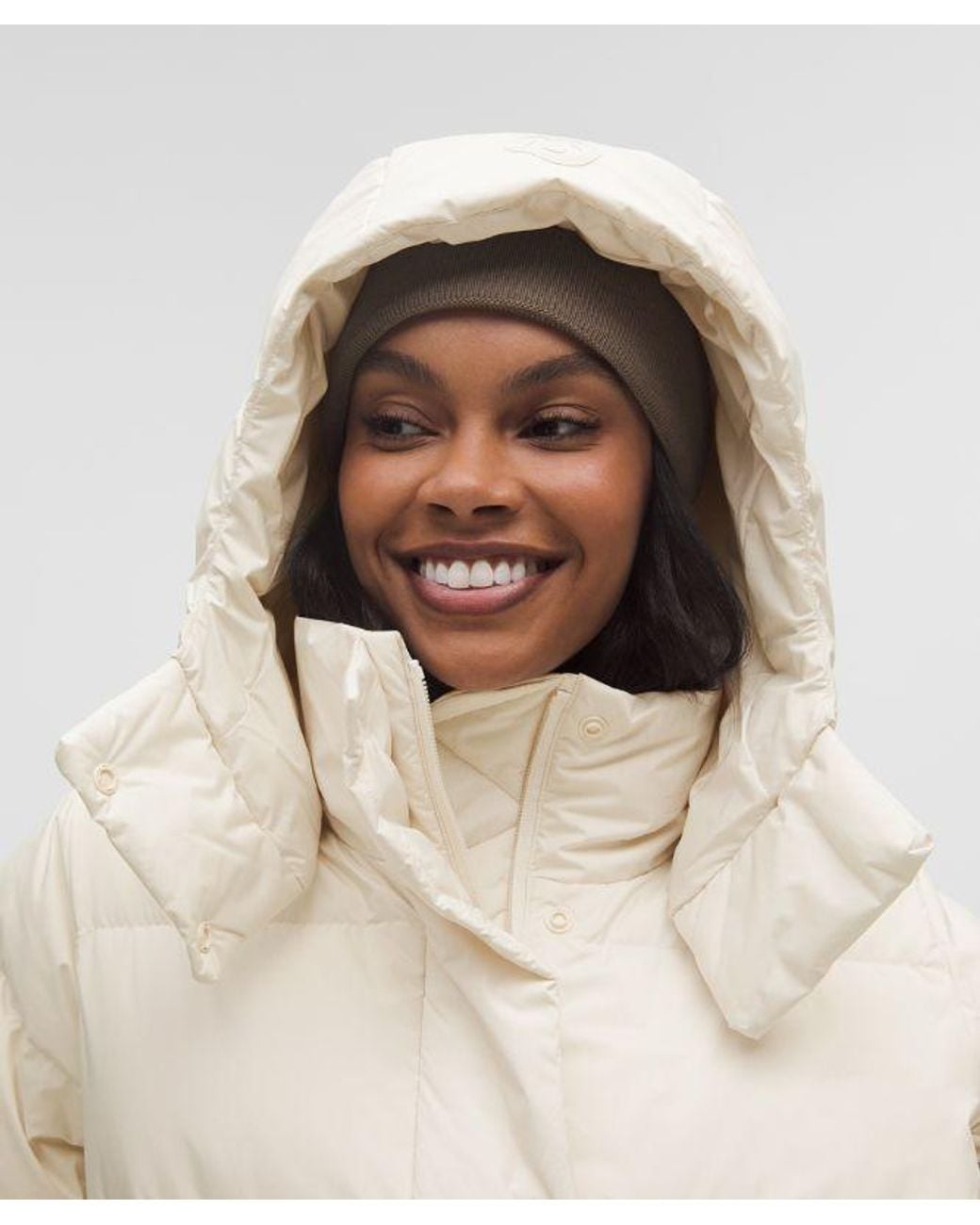 lululemon athletica Natural Wunder Puff 600-Down-Fill Long Jacket