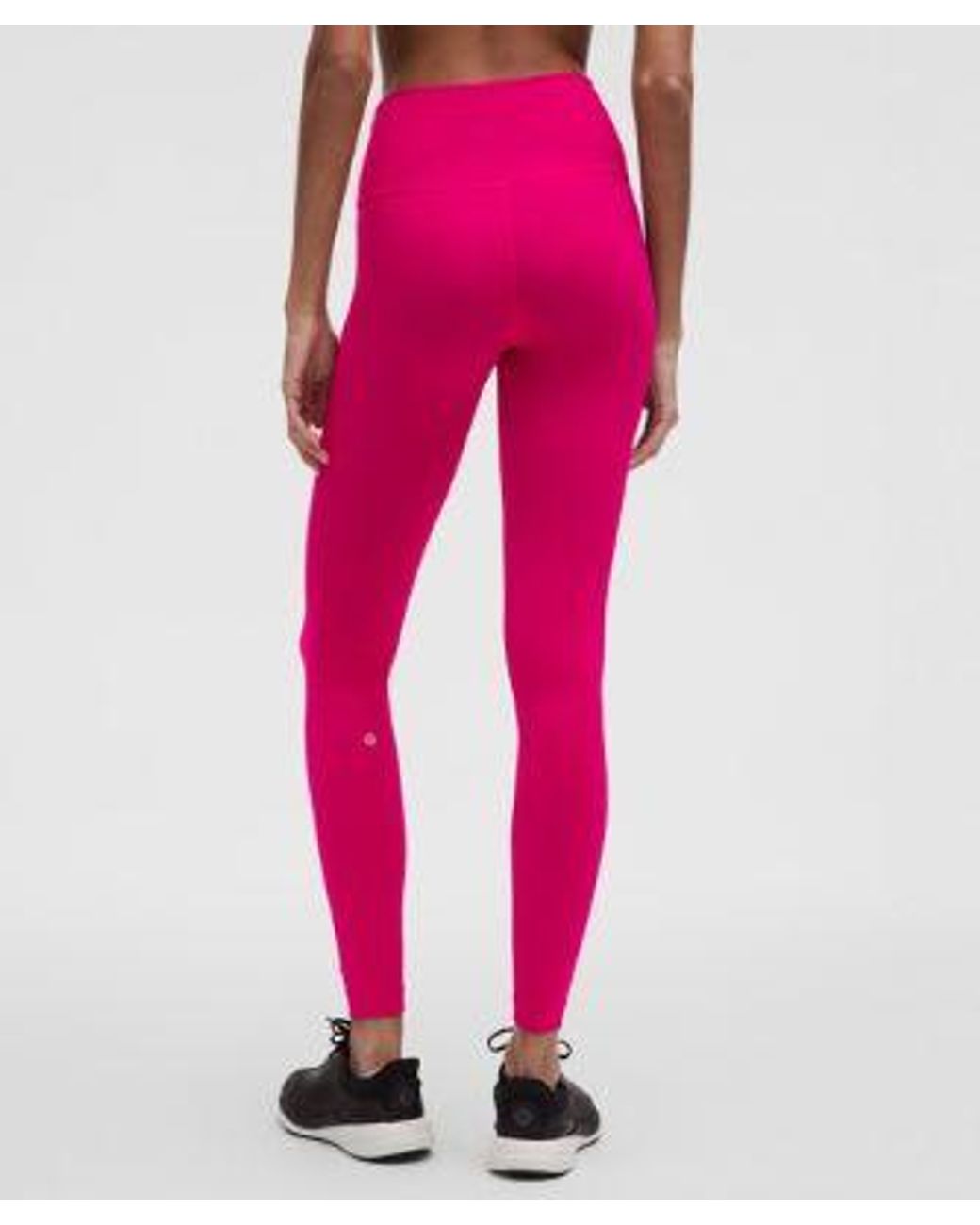 lululemon athletica Pink Wunder Train High-Rise Tight 28"
