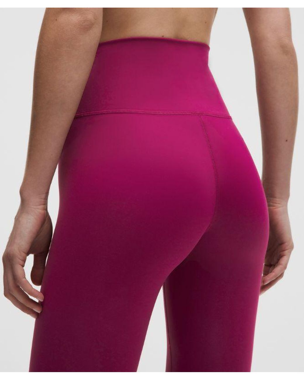 lululemon athletica Red Wunder Train No Line High-Rise Tight 28"