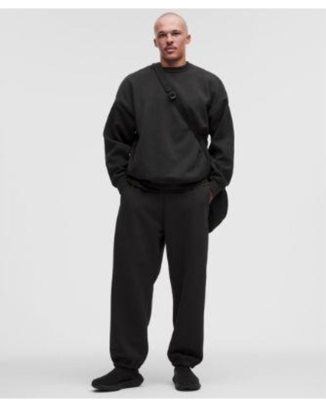 lululemon athletica Black Big Cozy Jogger for men