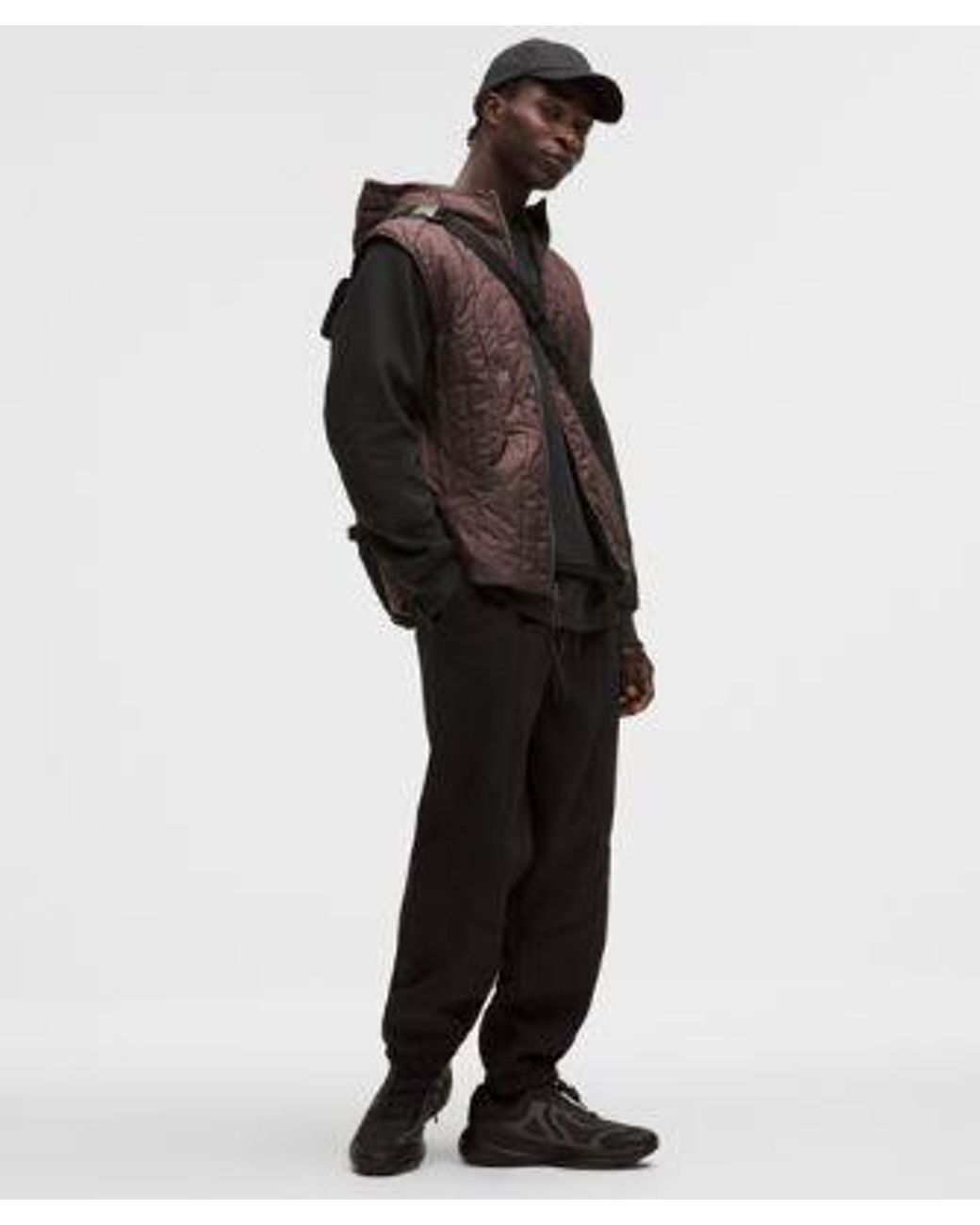 lululemon athletica Black – Cotton Fleece Jogger Slnsh Collection – – Size Large for men