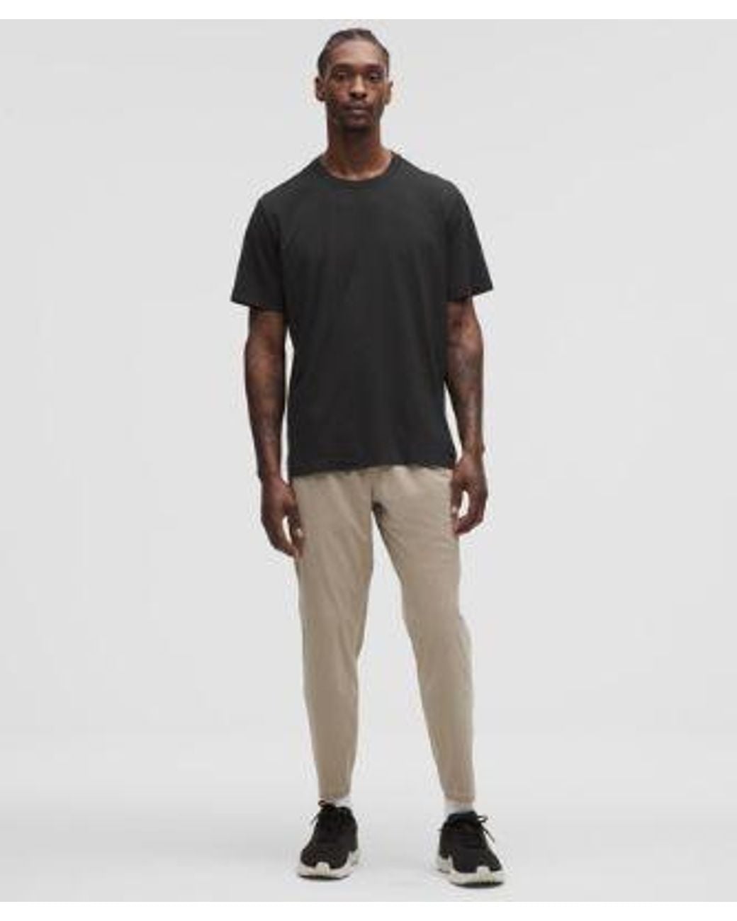 lululemon athletica Black Metal Vent Tech Relaxed-Fit Short-Sleeve Shirt for men
