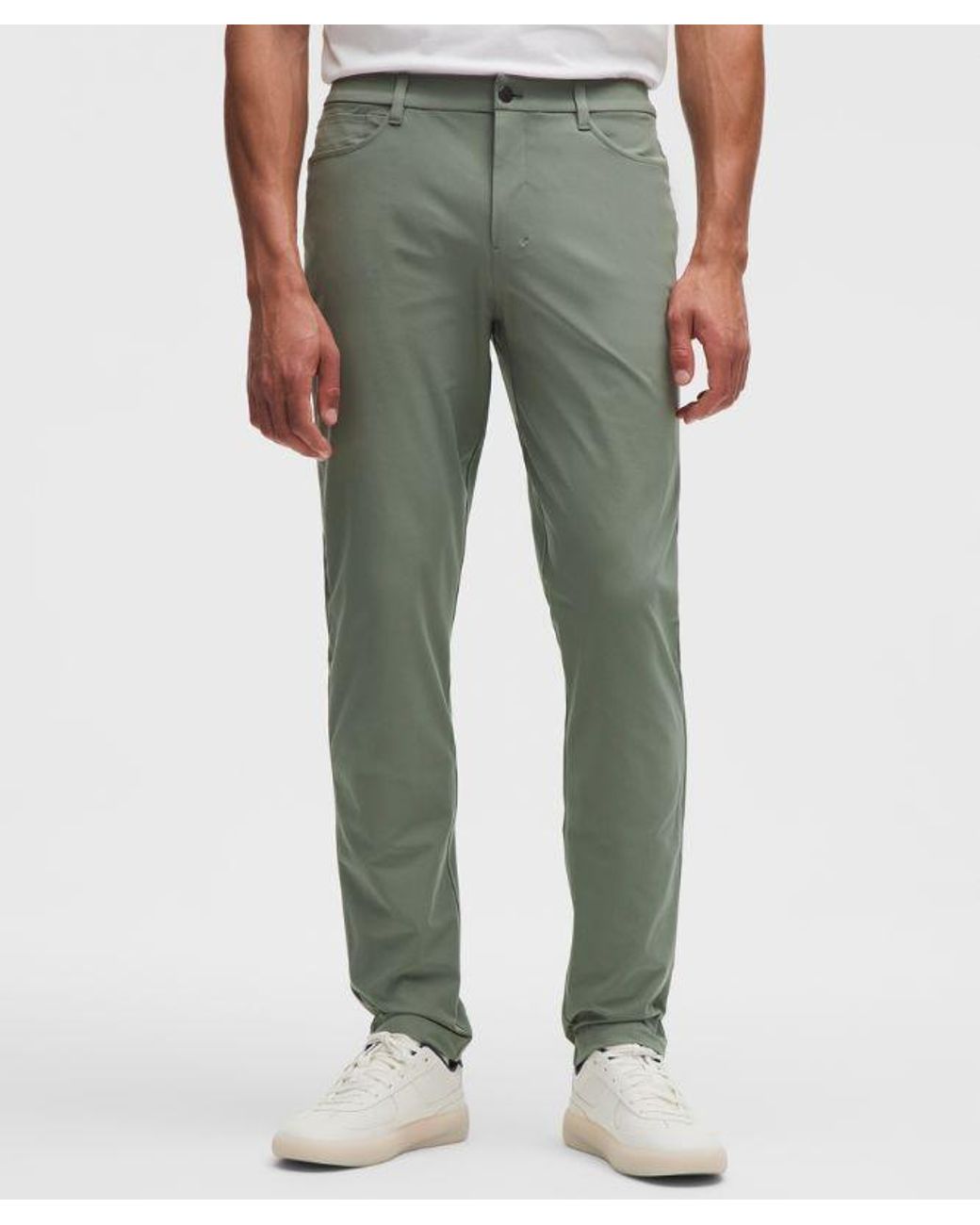 lululemon athletica Natural Abc Classic-Fit 5 Pocket Pant 30L for men