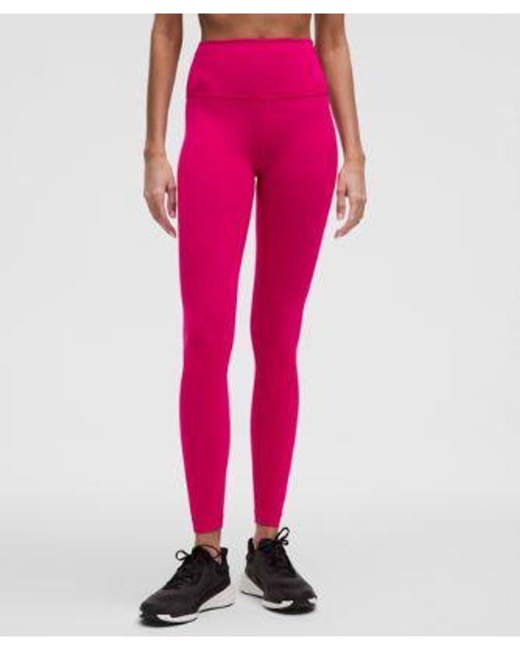 lululemon athletica Pink Wunder Train High-Rise Tight 28"