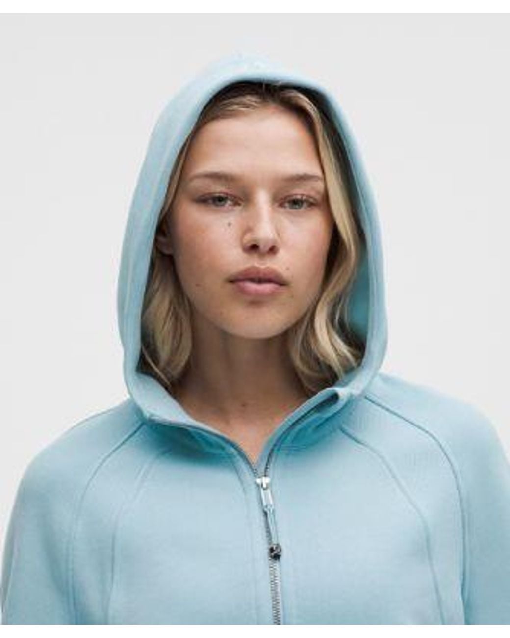 lululemon athletica Blue – Scuba Oversized Half-Zip Hoodie – – Size 6