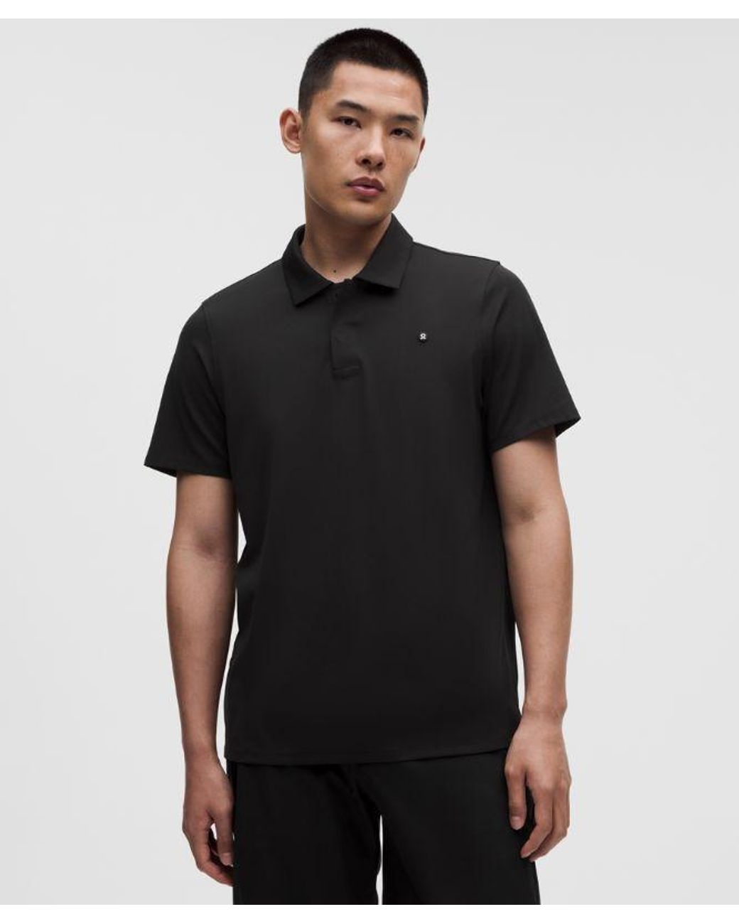 lululemon athletica Black Showzero Classic-Fit Polo Shirt for men