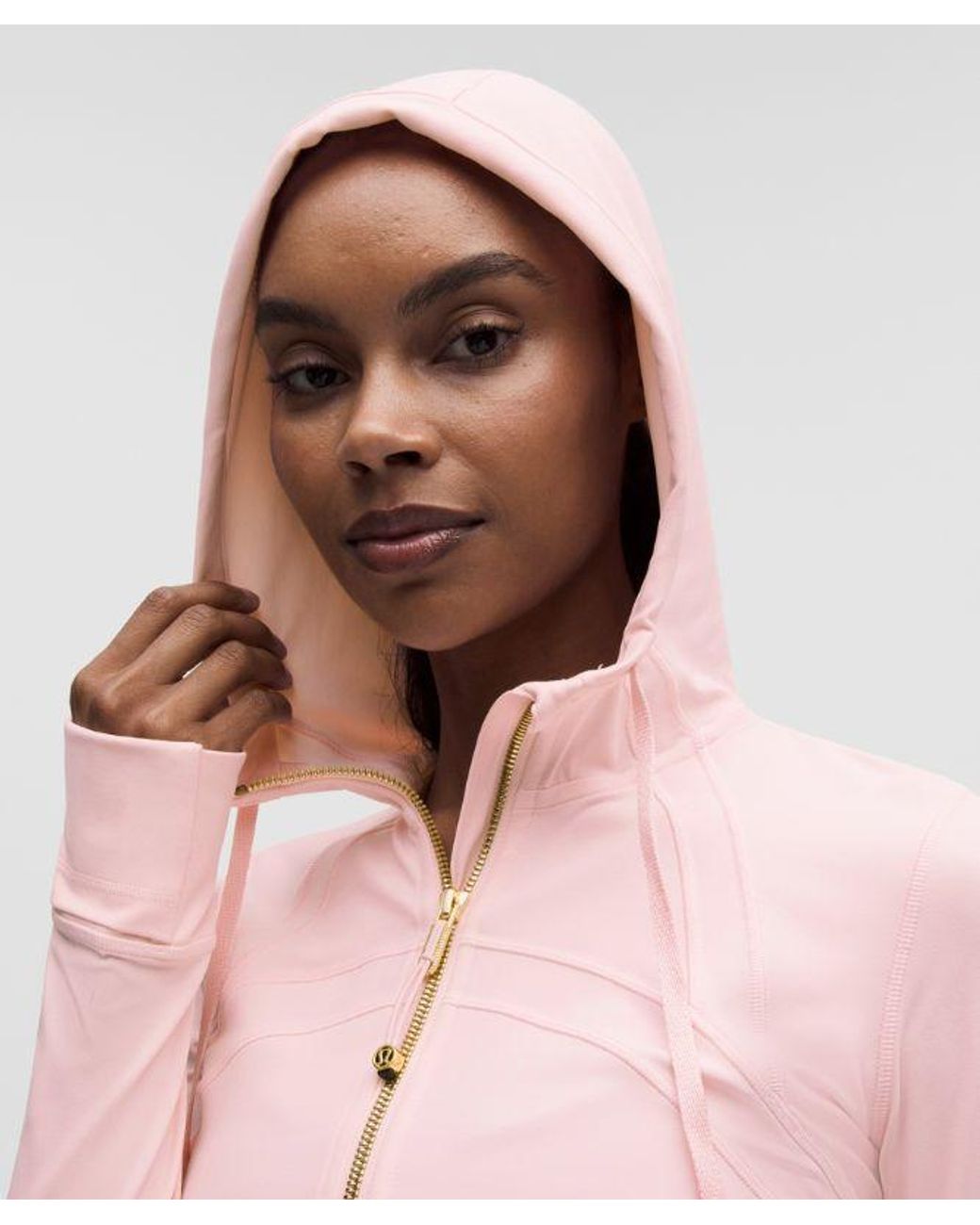 lululemon athletica Pink – Define Hooded Jacket Nulu – – Size 4