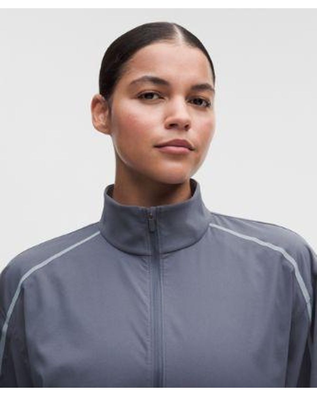 lululemon athletica Blue – Two-Toned Track Jacket – – Size Large