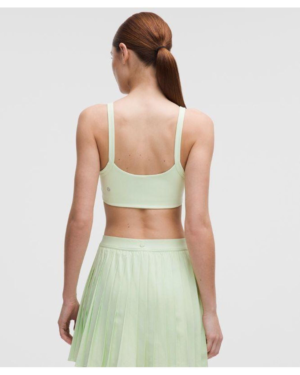 lululemon athletica Green – Straight-Strap Sports Bra Light Support, B/C Cup – /Pastel – Size Large