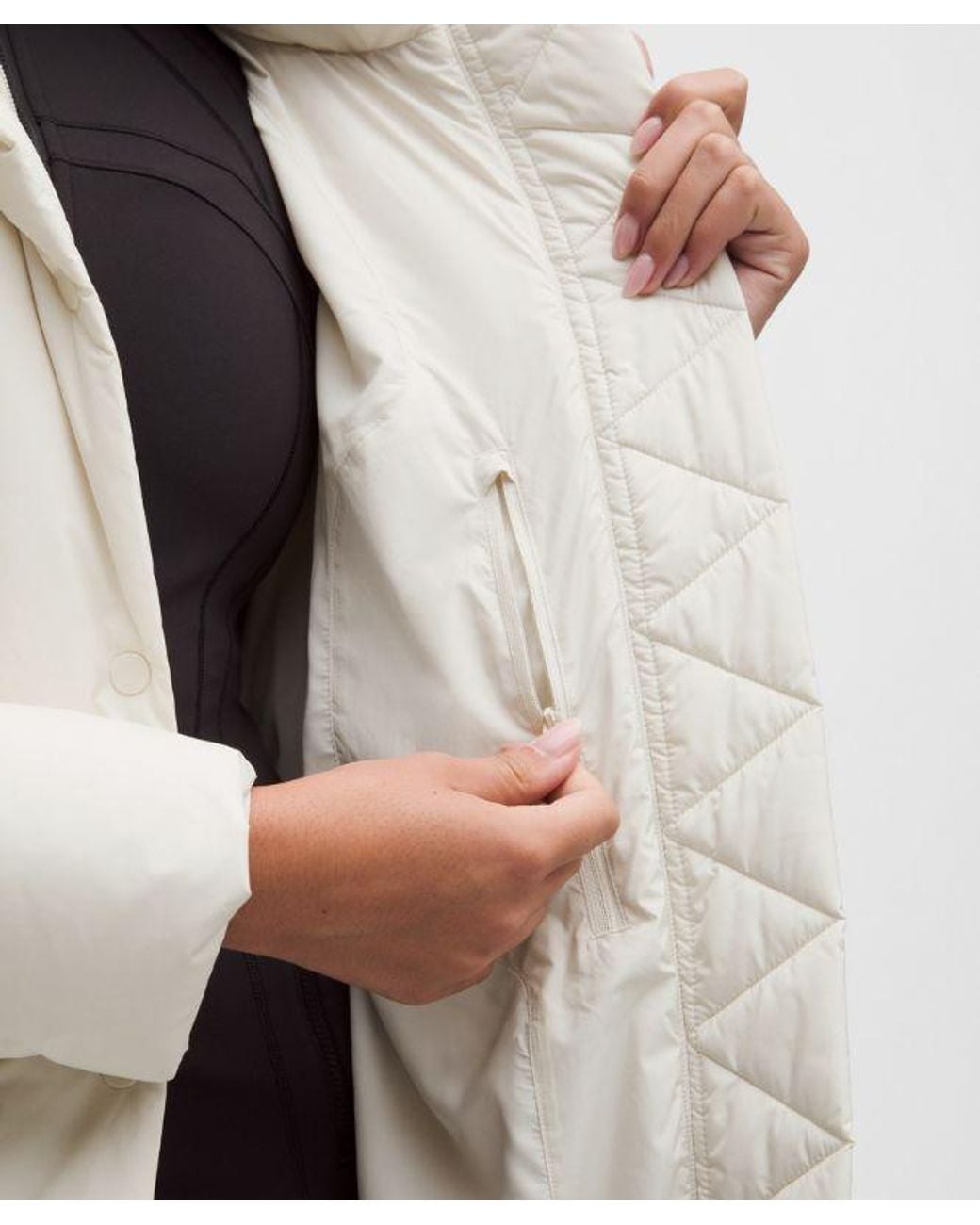 lululemon athletica Natural Wunder Puff 600-Down-Fill Long Jacket