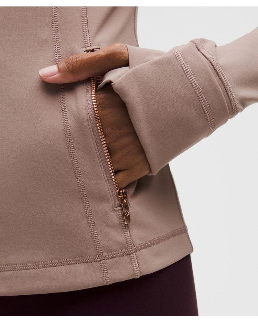 lululemon athletica Natural – Define Jacket Nulu – /Pastel – Size 6