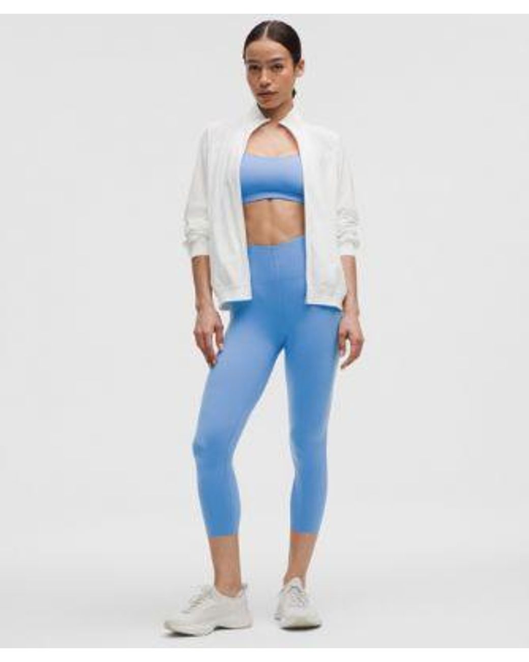 lululemon athletica Blue Glow Up Super-High-Rise Crop 23"