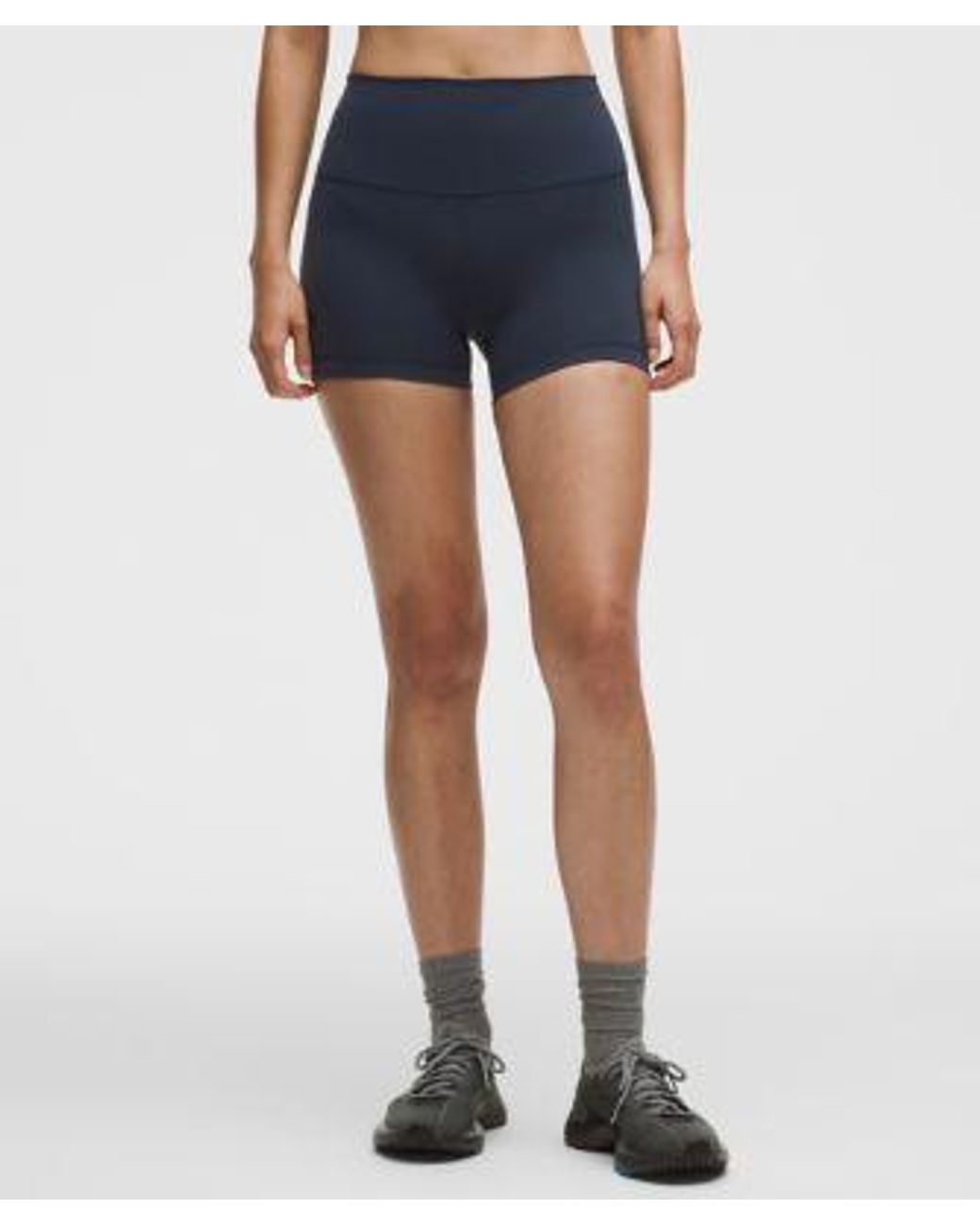 lululemon athletica Wunder Train High-rise Short - 4" - Color Blue - Size 0