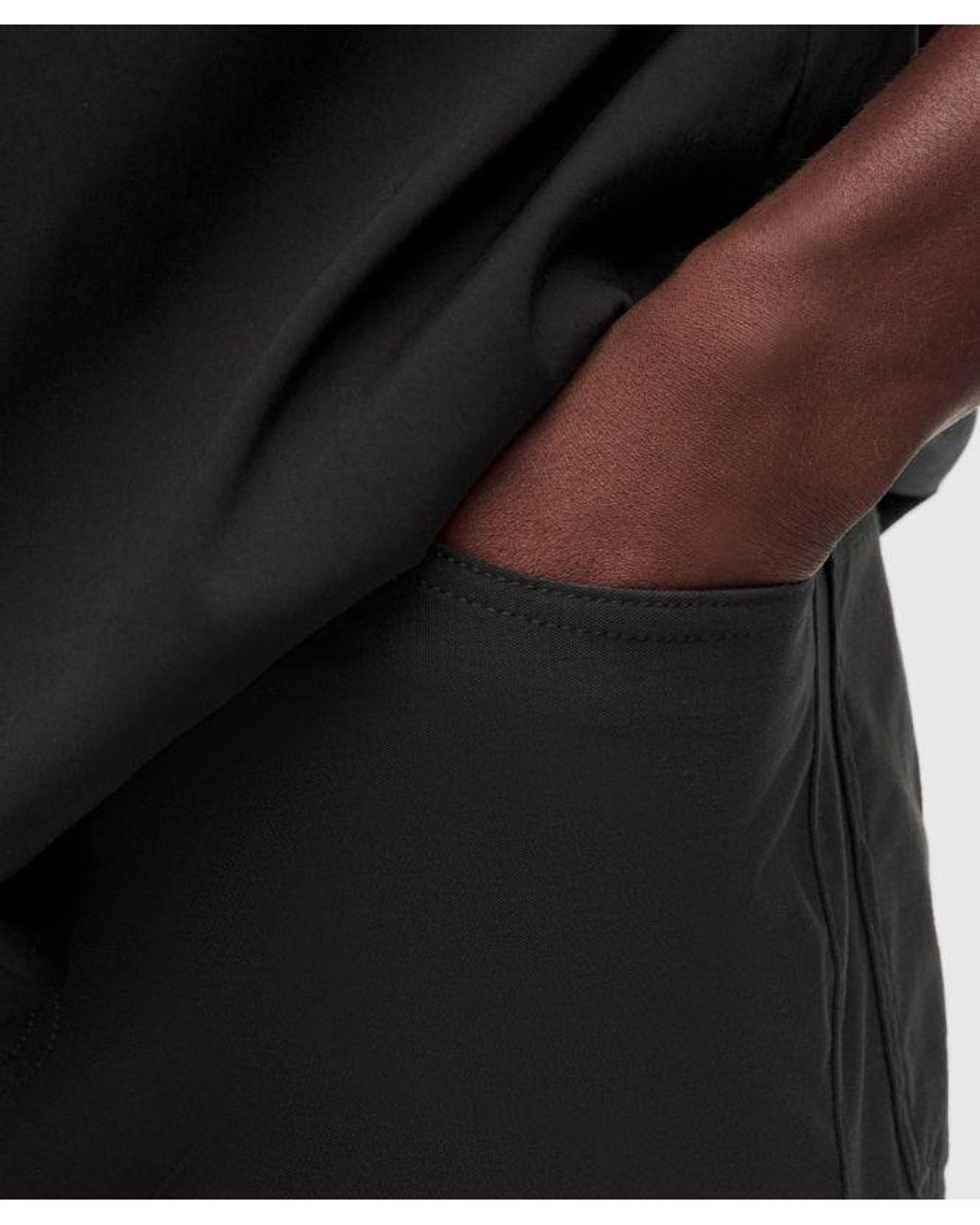 lululemon athletica Black – Easyfive Classic-Straight Trousers 32L Light – – Size 4 for men