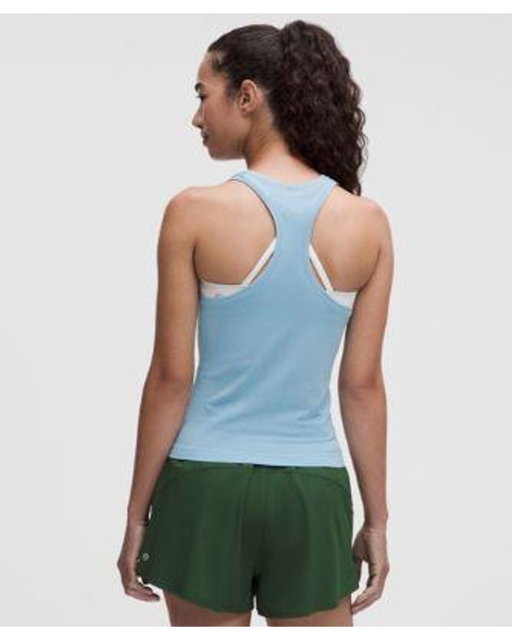 lululemon athletica Green – Swiftly Tech Racerback Tank Top 2.4 Waist Length – /Pastel – Size 4