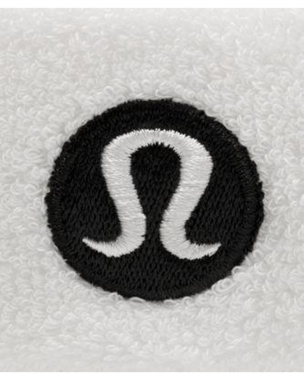 lululemon athletica White – High-Pile Cotton Terry Sweatband –