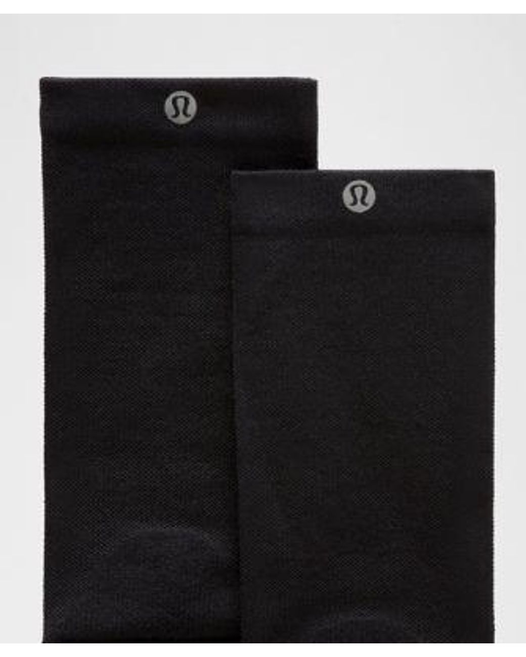 lululemon athletica Black Power Stride Crew Socks