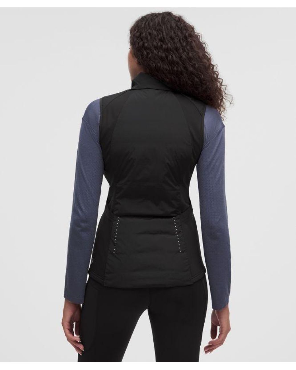 lululemon athletica Black Down For It All Running Vest