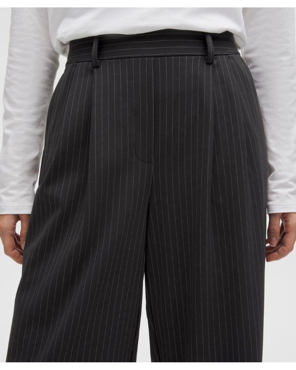 lululemon athletica White – Daydrift High-Rise Wide-Leg Trousers Regular – – Size Large