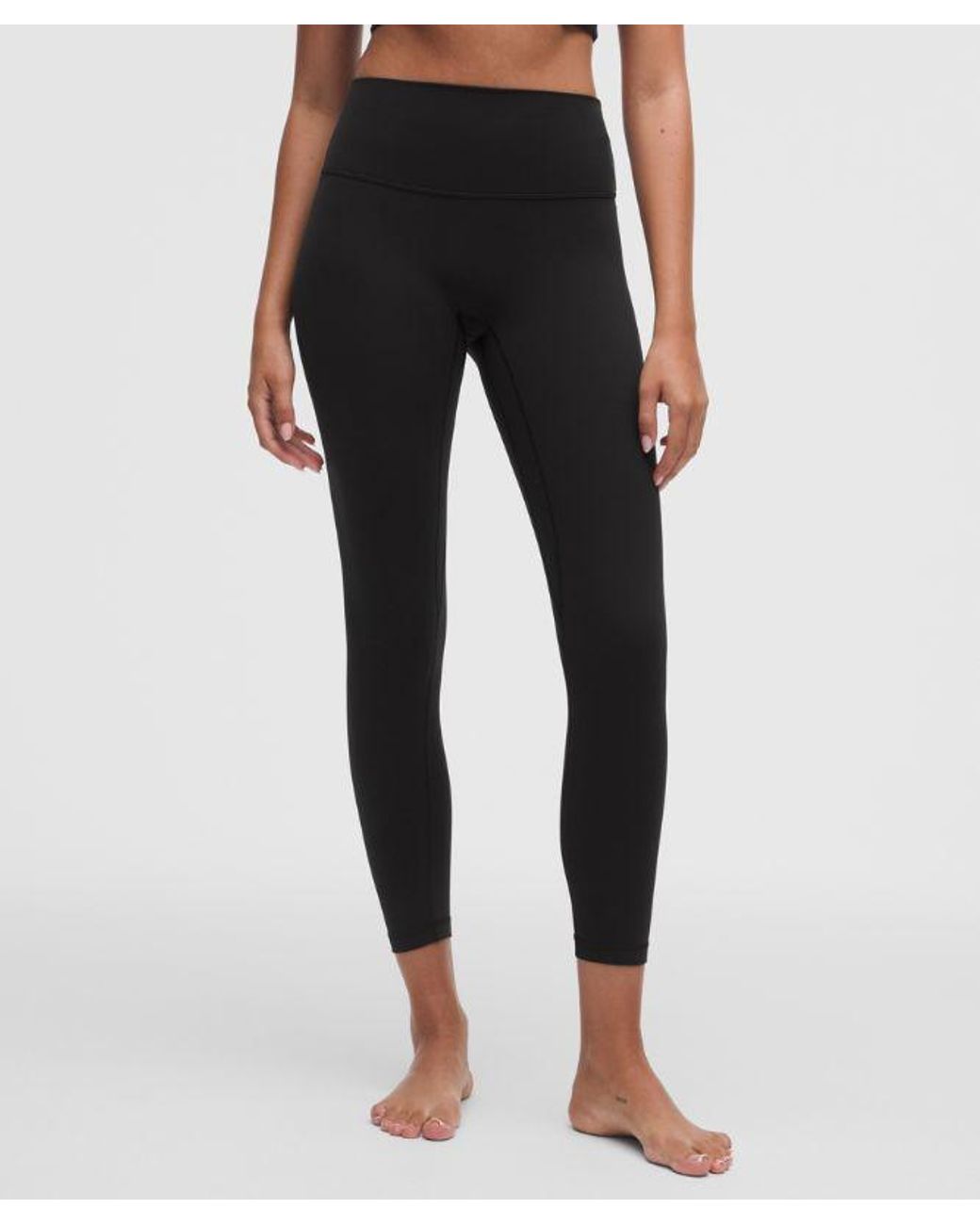 lululemon athletica Black – Align No Line High-Rise Pants – 25" – – Size 4