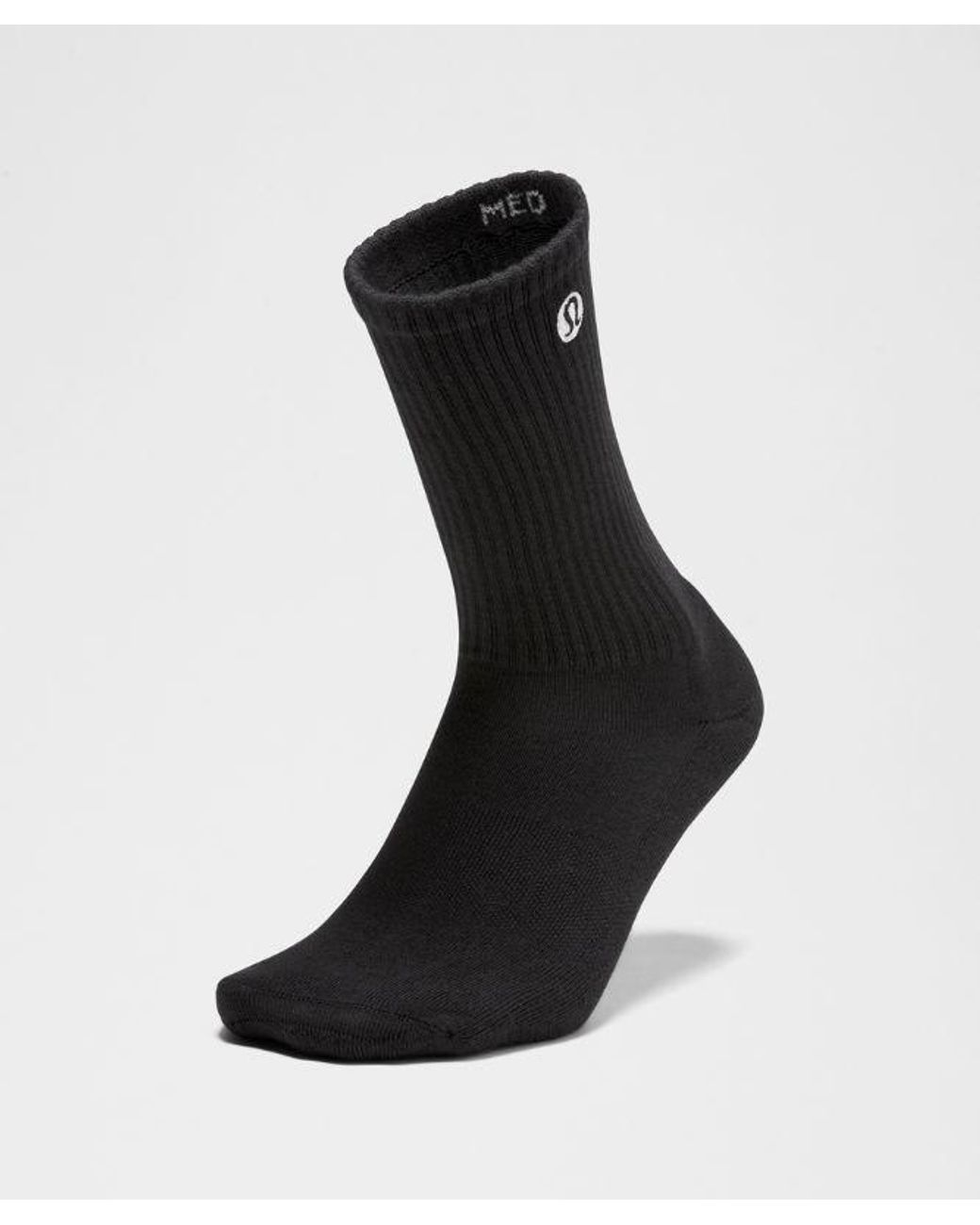 lululemon athletica Black Daily Essential Crew Socks