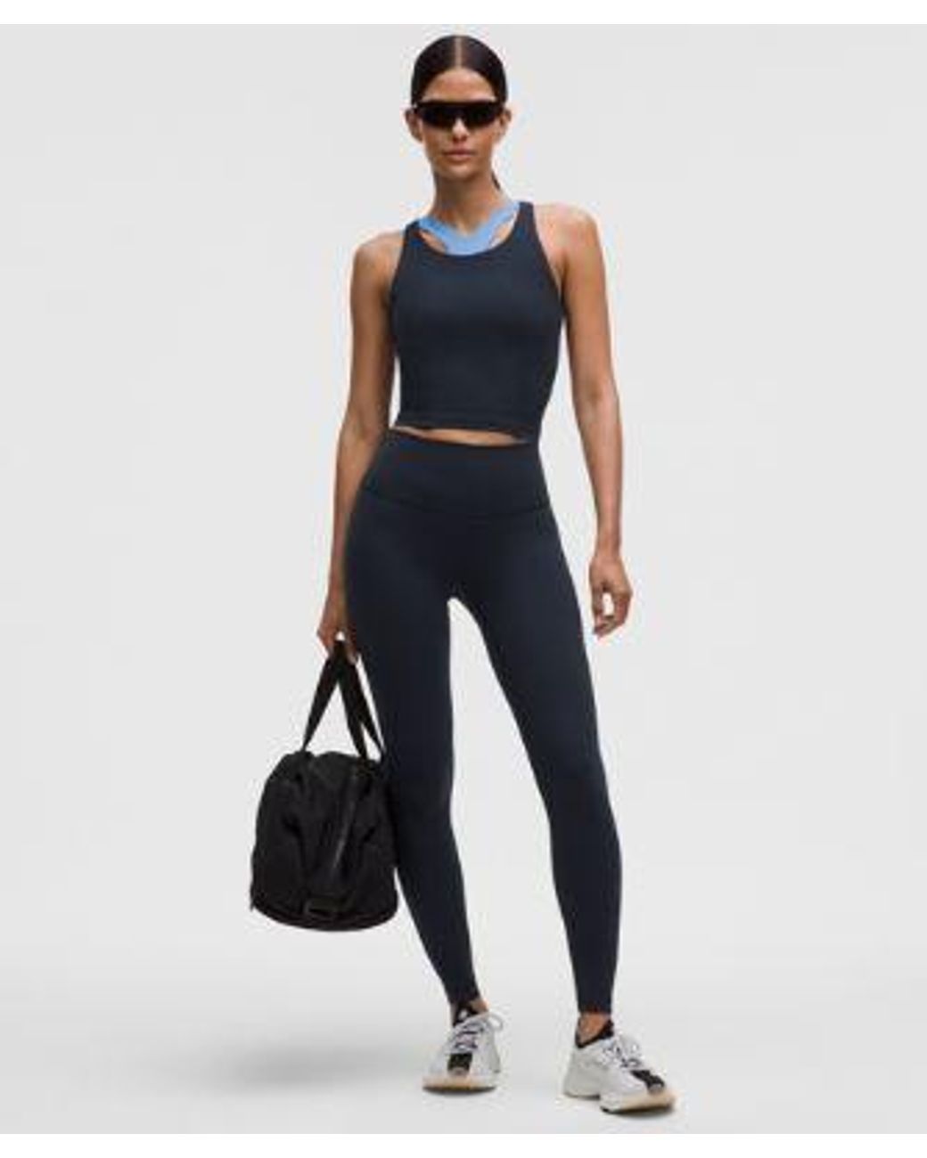 lululemon athletica Blue – Wunder Train Racerback Tank Top Medium Support, B/C Cup – – Size 4