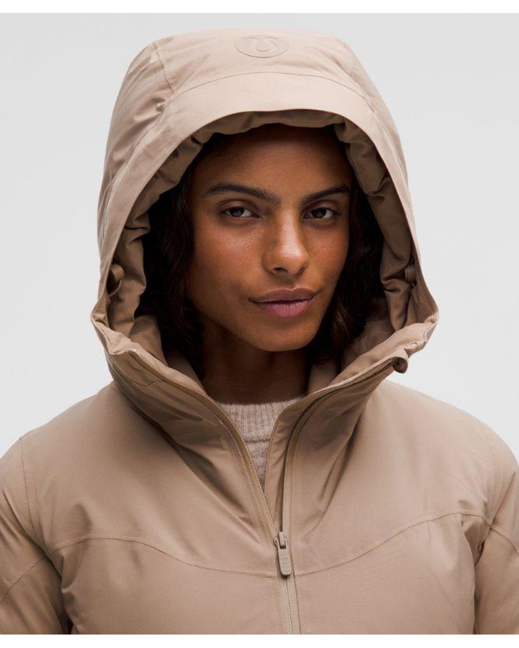 lululemon athletica Natural Stretchseal Sleet Street Long Jacket