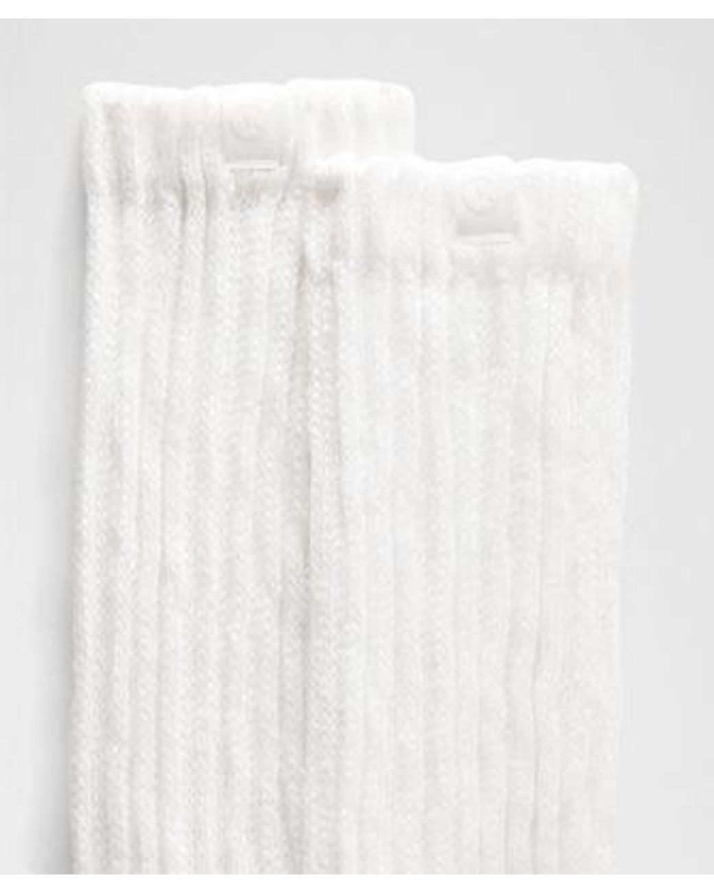 lululemon athletica White Slouch Socks