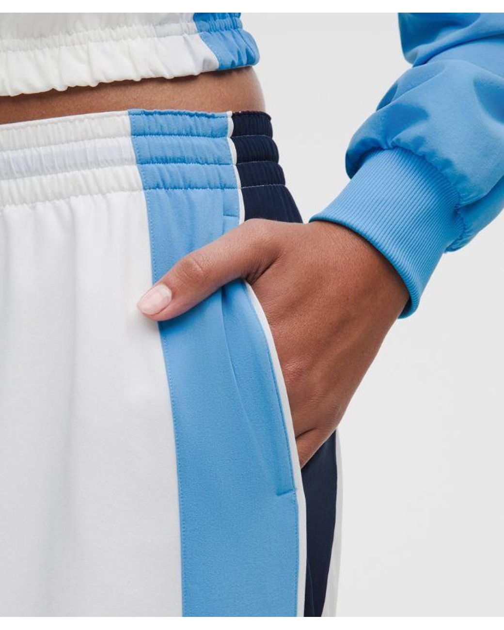 lululemon athletica Blue – Court Champ Uv-Protective High-Rise Tennis Pants – – Size Large