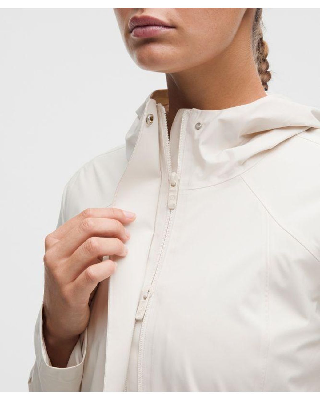 lululemon athletica Natural Rain Rebel Waterproof Jacket