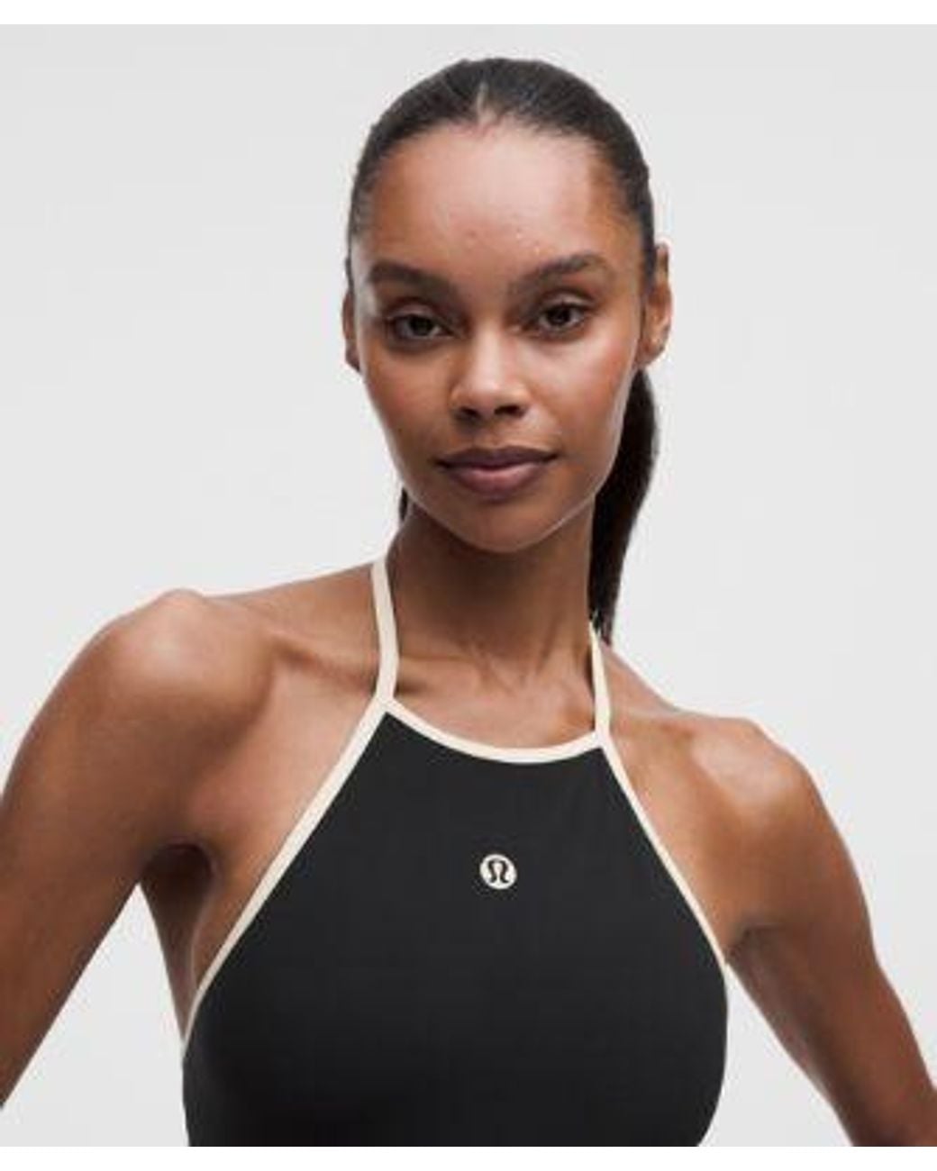 lululemon athletica Multicolor – Nulu Strappy Halterneck Bodysuit – – Size Large
