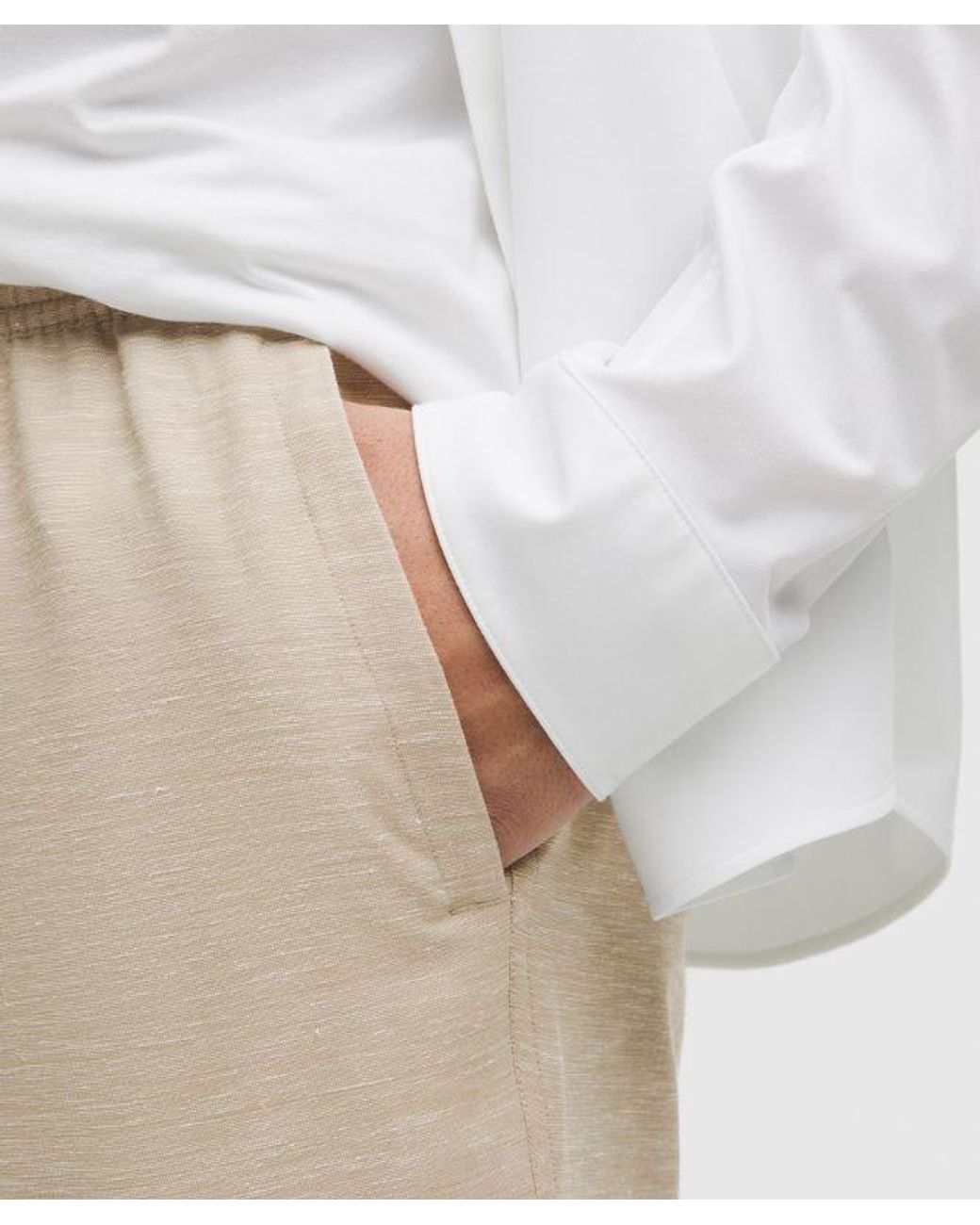 lululemon athletica Natural Lululinen Pull-On Pants Regular for men