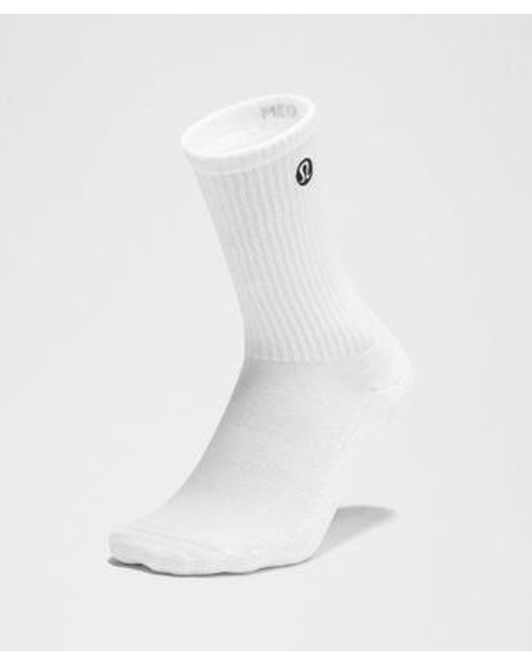 lululemon athletica White Daily Essential Crew Socks