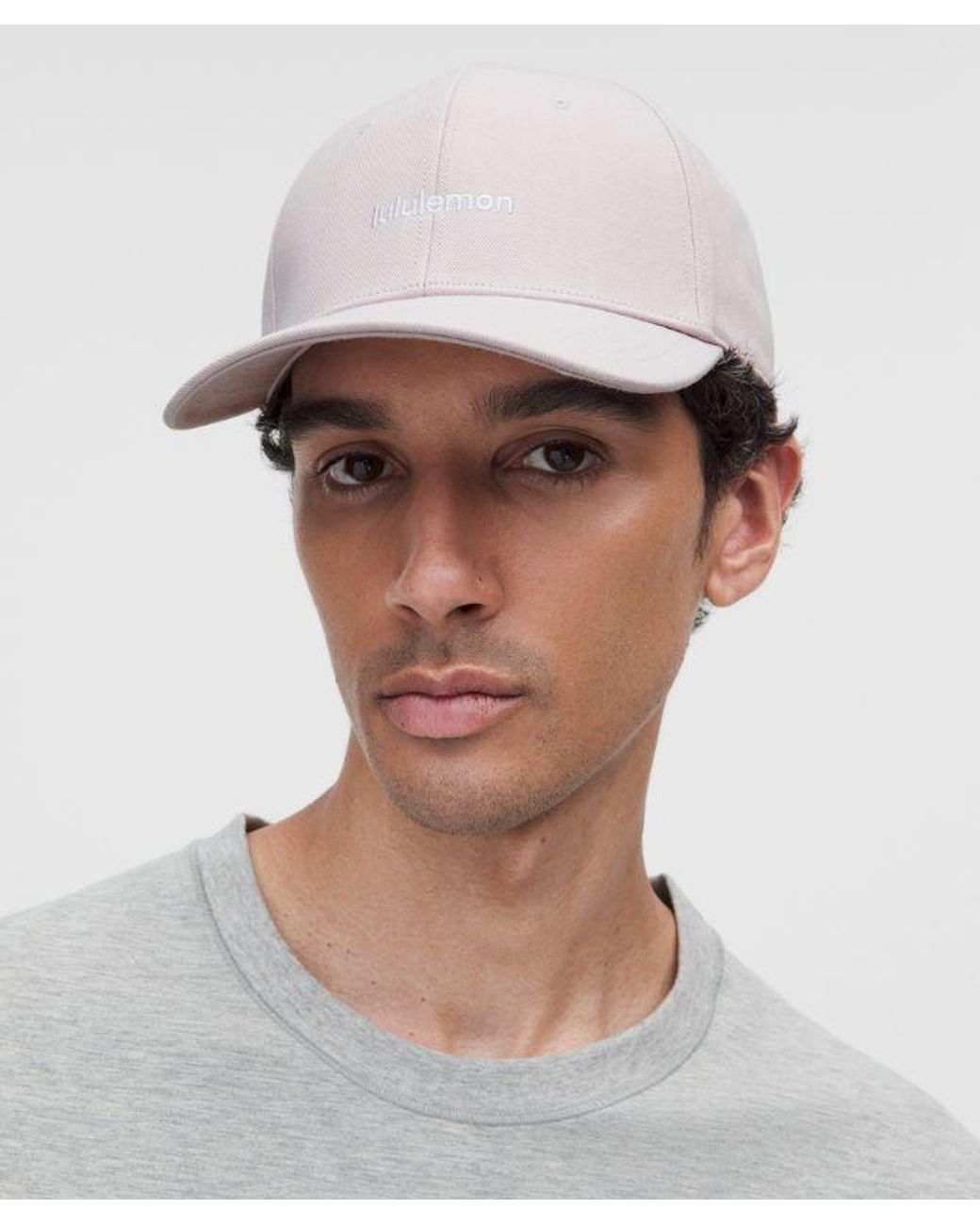 lululemon athletica White – Classic Ball Cap Structured Wordmark – /Pastel – Size Large/Xl