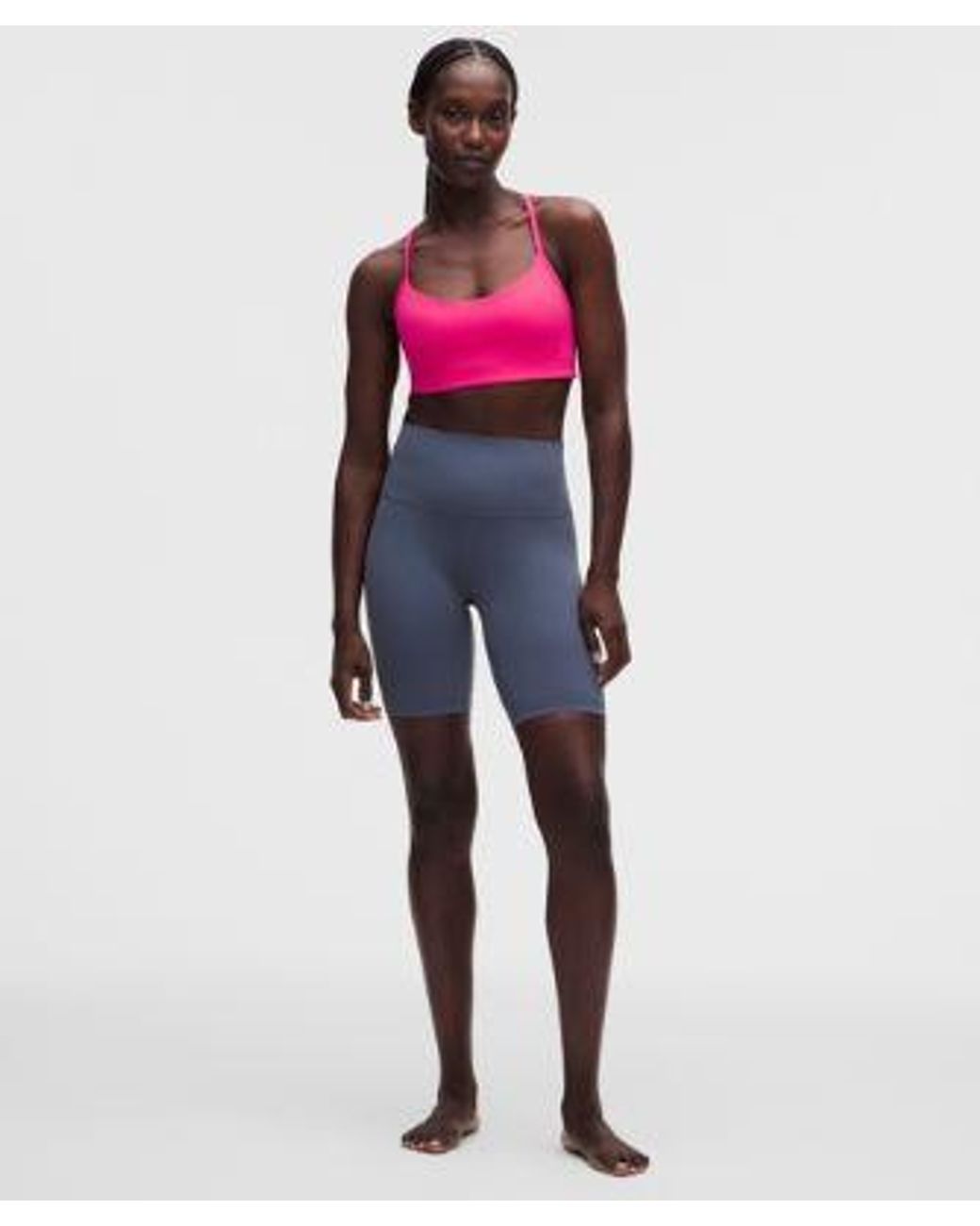 lululemon athletica Blue – Align High-Rise Shorts – 8" – – Size 4