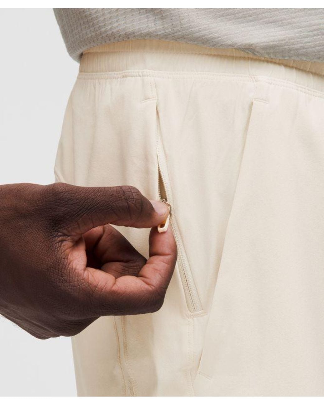 lululemon athletica Natural Pace Breaker Lined Short 9" for men