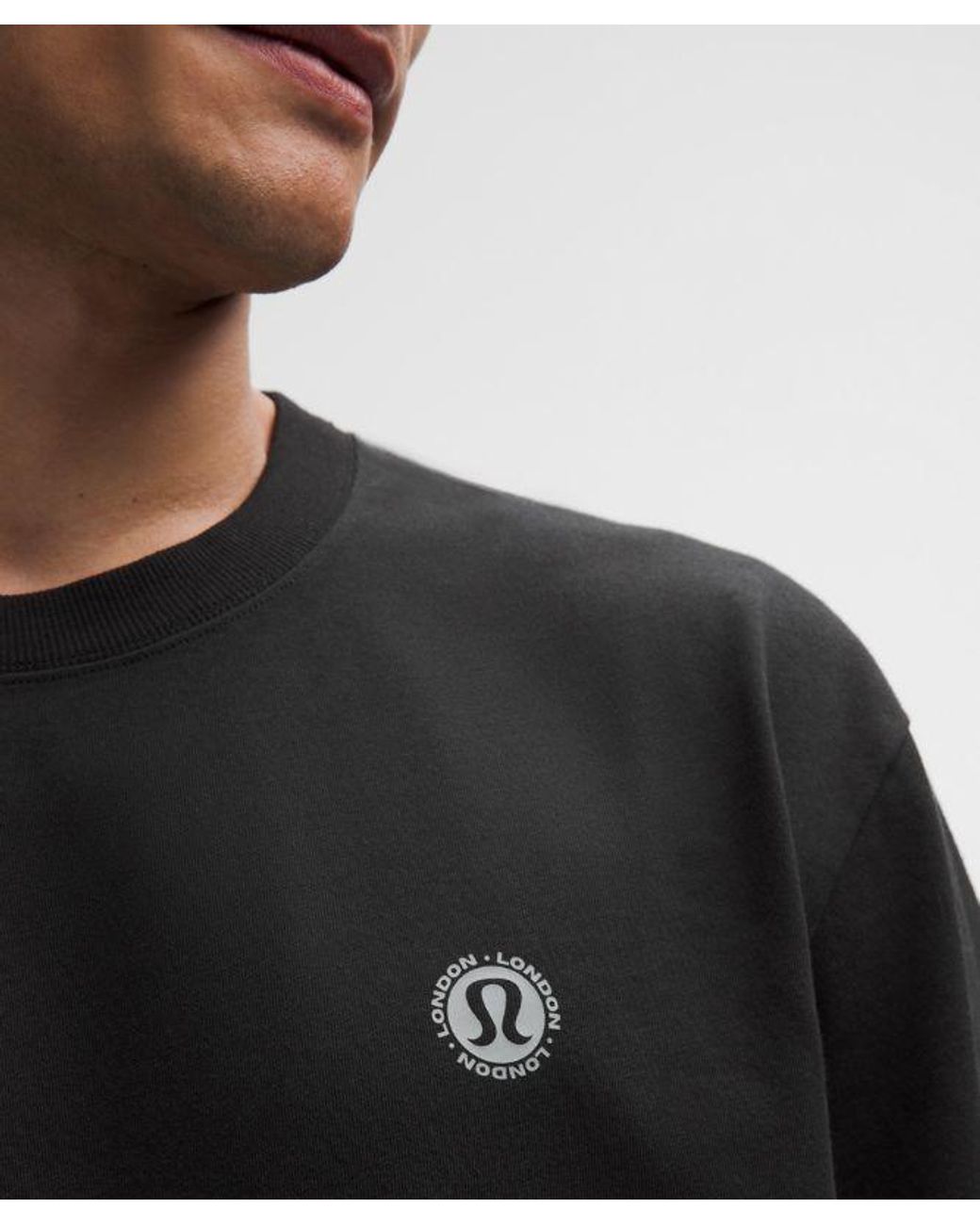 lululemon athletica Black – Heavyweight Jersey T-Shirt London – – for men