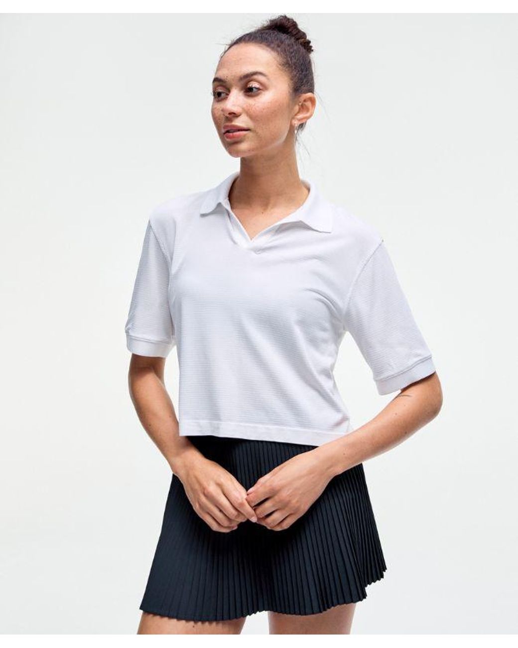 lululemon athletica Blue Varsity High-Rise Pleated Tennis Skirt