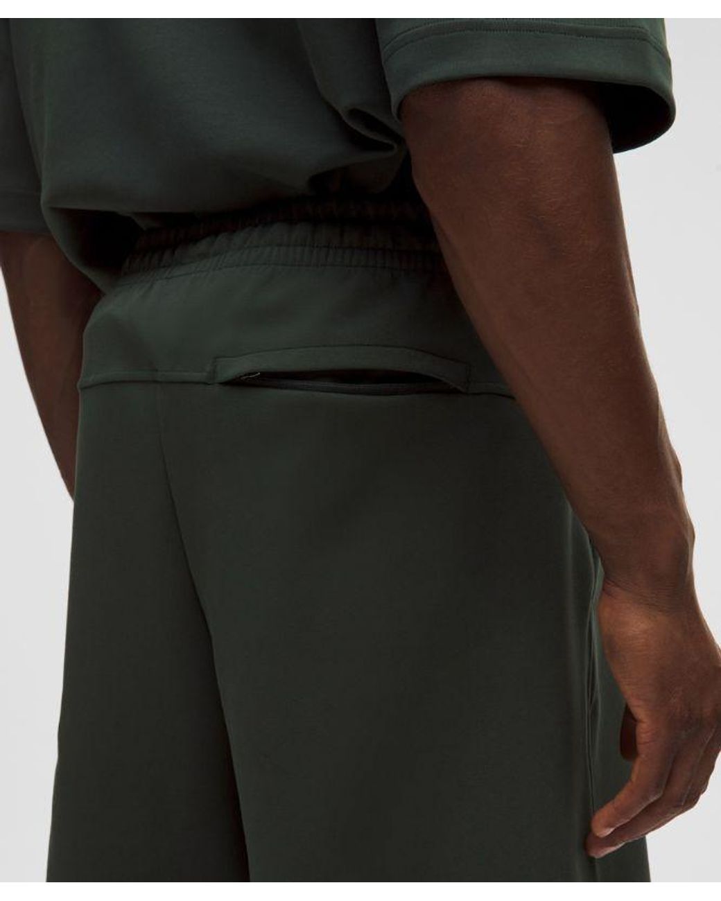lululemon athletica Black Grand Standard Short 8" for men