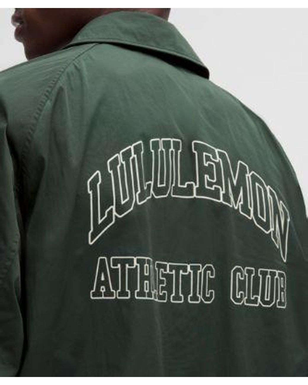 lululemon athletica Green Coaches Jacket for men