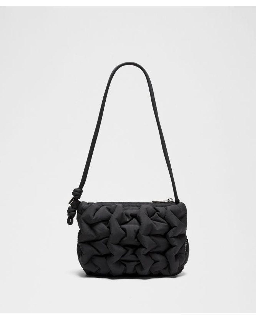 lululemon athletica Black Quilty Puff Small Crossbody Bag 2.4L