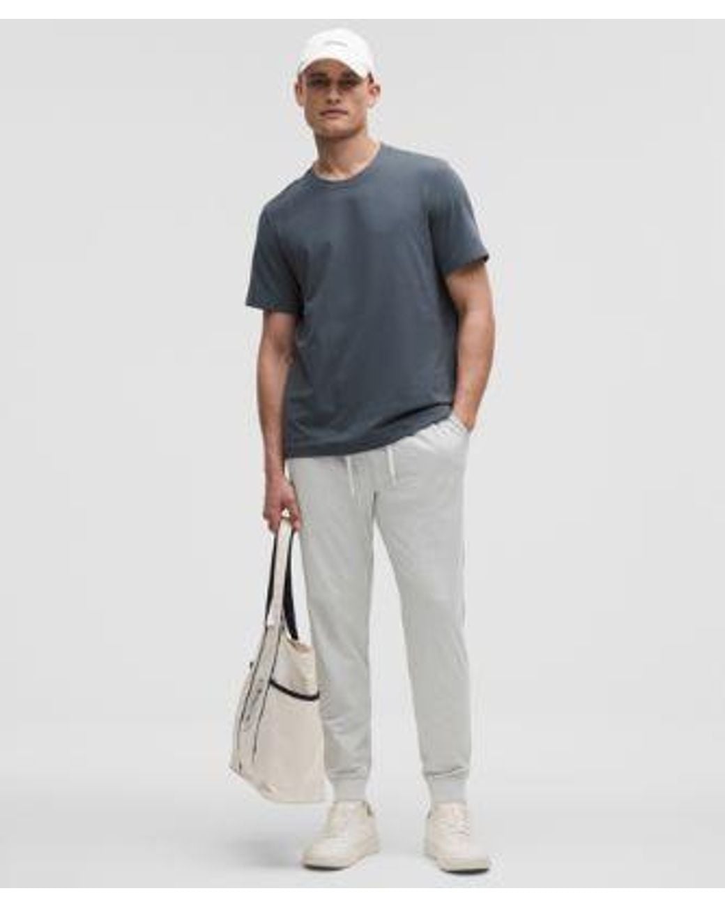 lululemon athletica Gray Soft Jersey Jogger for men